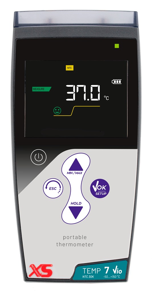 Termometro digitale portatile per termistore tipo NTC